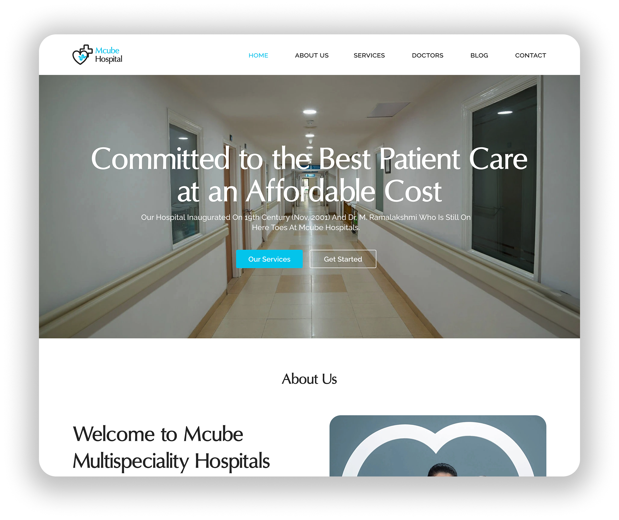 Healthcare Website